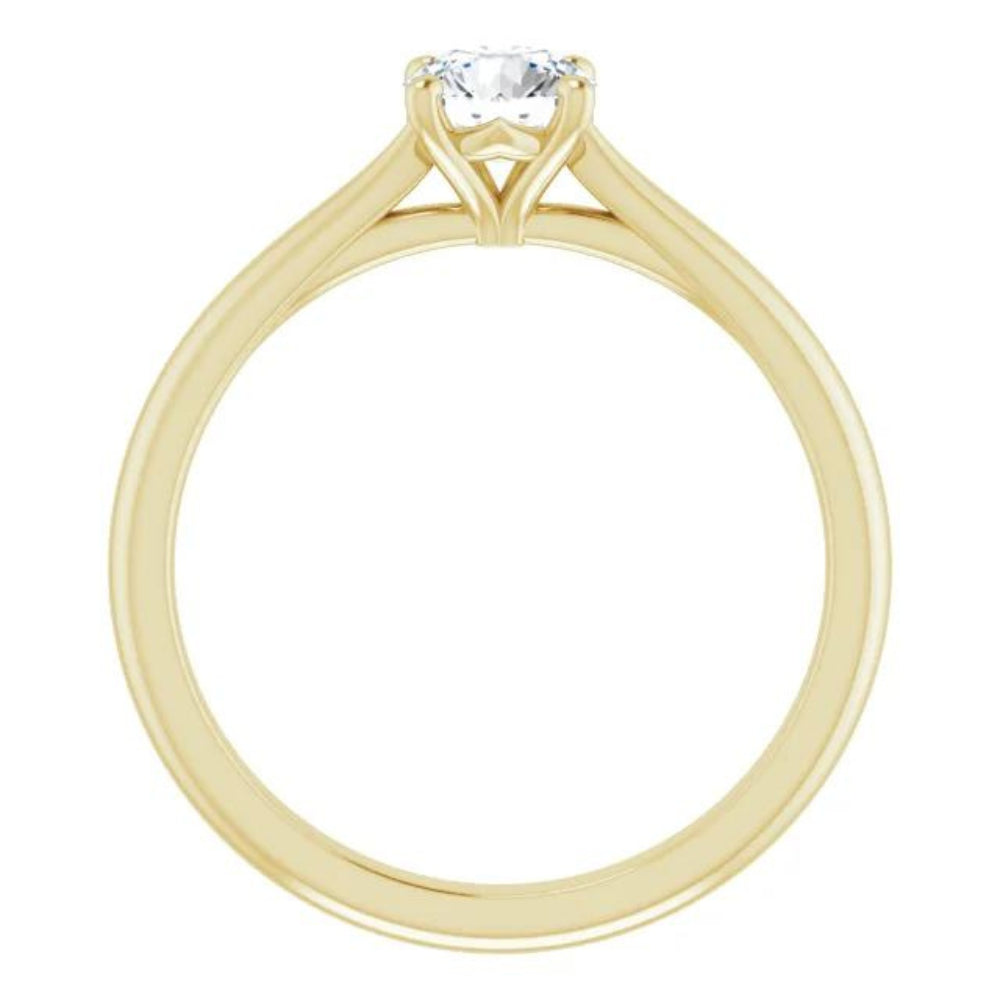 Vida 0.50ct Lab Created Diamond Solitaire Ring