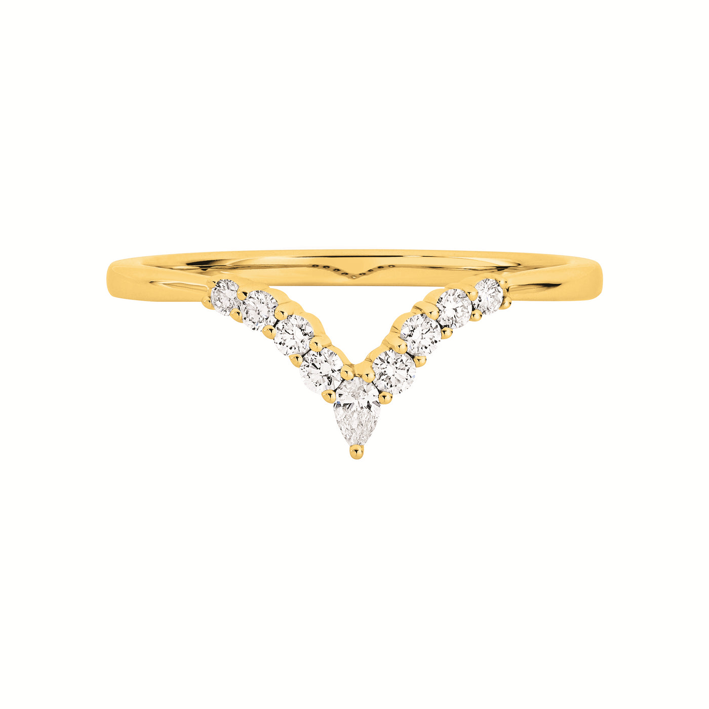 18K Yellow Gold Diamond Wedder | 0.20ct TDW Wedder