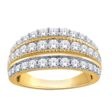 10k Diamond Dress Ring