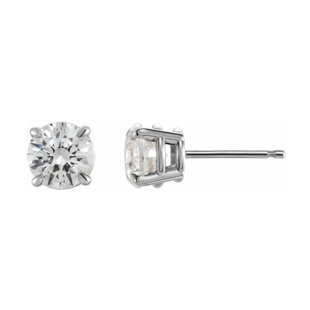 Vida 1.00ct Lab Created Diamond Stud Earrings