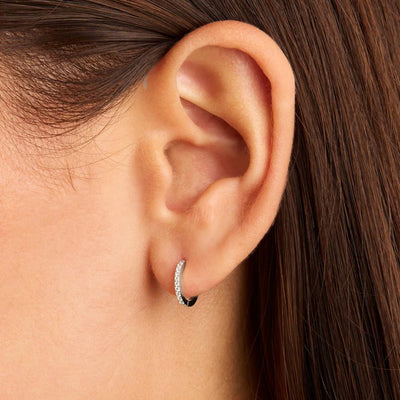 By Charlotte | Celestial | 14k White Gold | Cubic Zirconia | Single Sleeper