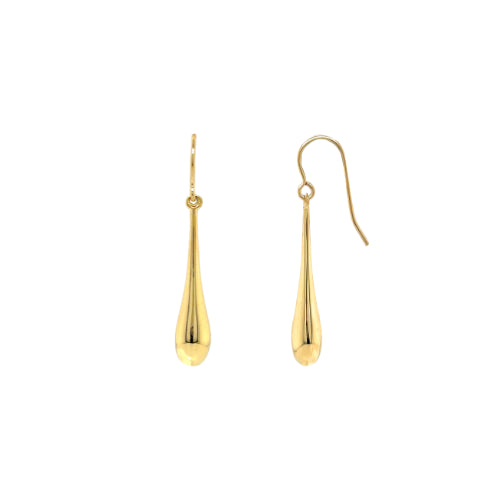 9ct Yellow Gold Drop Earrings