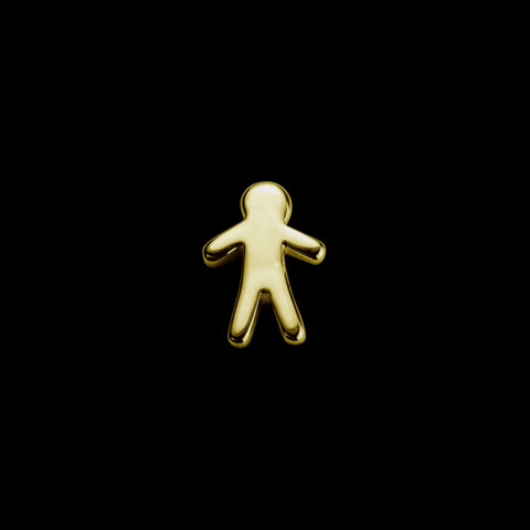 Stow 9ct Yellow Gold Stowaway Boy (Heroic)