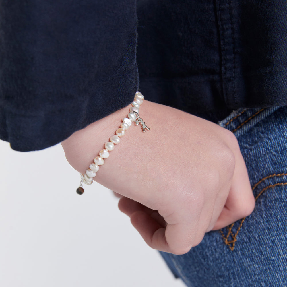 Karen Walker Mini Girl with Pearls Bracelet