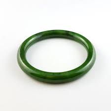 Wild at Heart NZ Greenstone 60mm Full Round Bangle