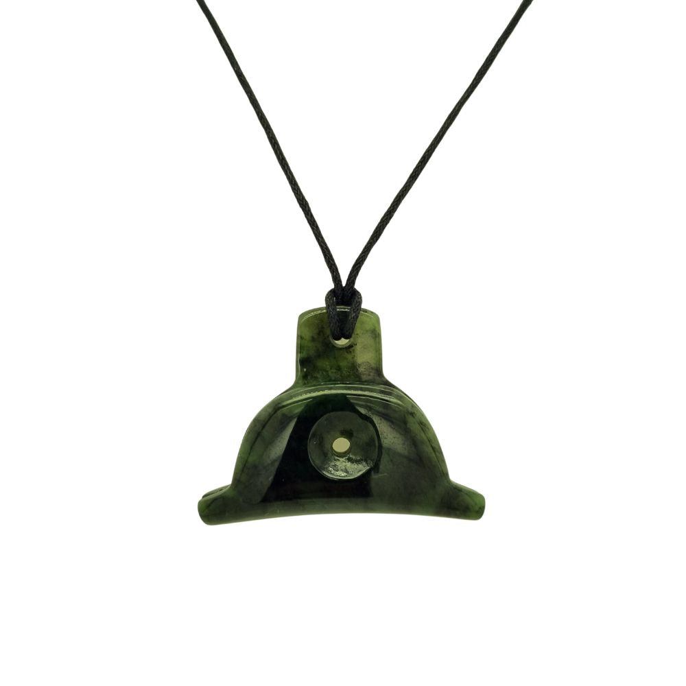 Wild at Heart NZ Greenstone Whistle Pendant