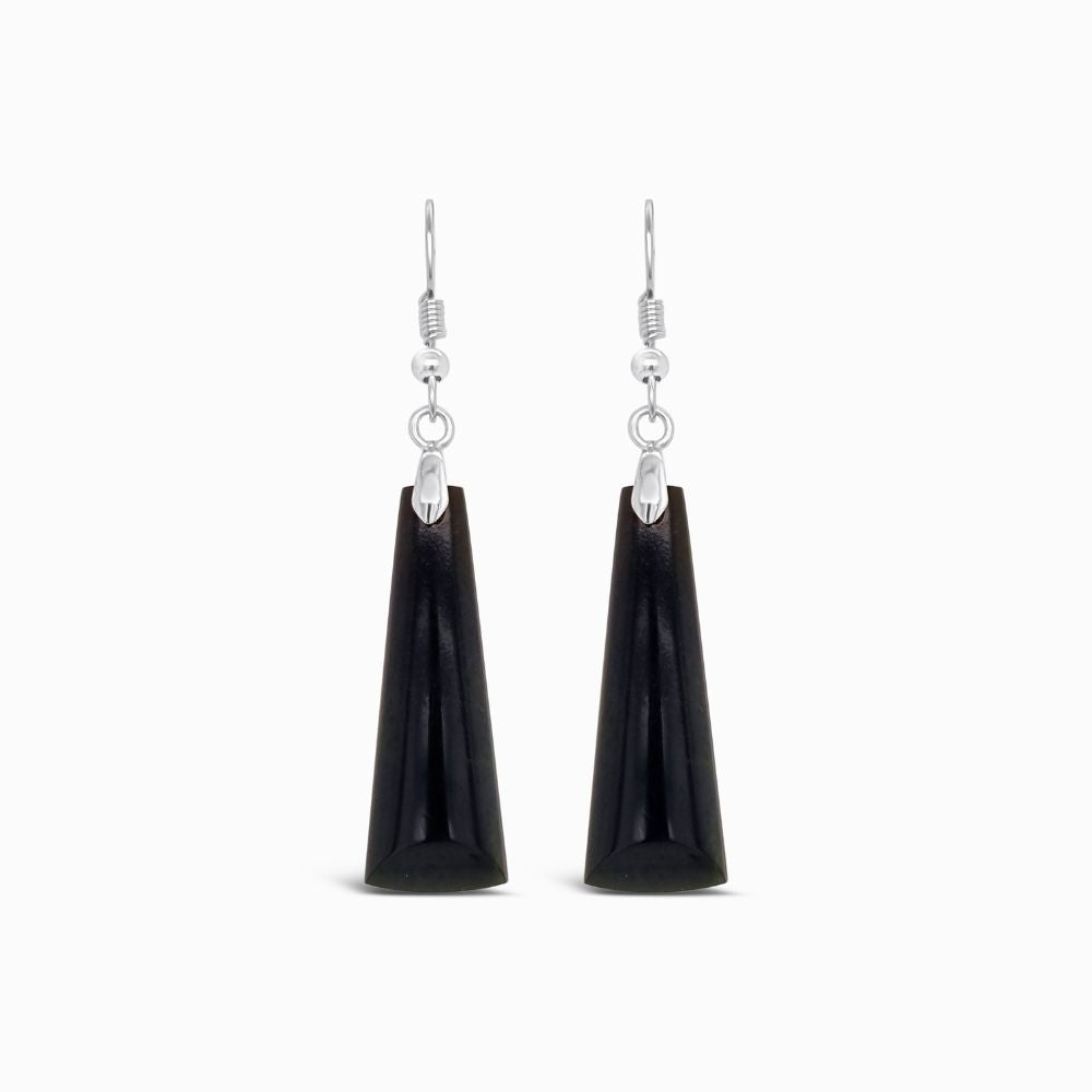 Wild at Heart NZ Greenstone Drop Earrings