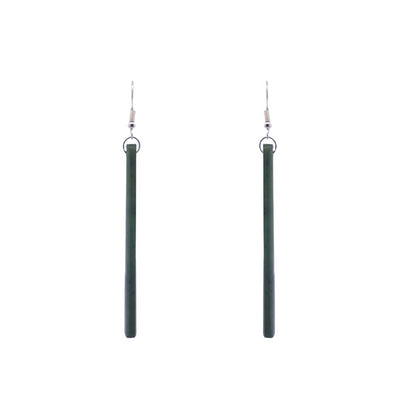 Wild at Heart Pounamu Drop Earrings | Sterling Silver