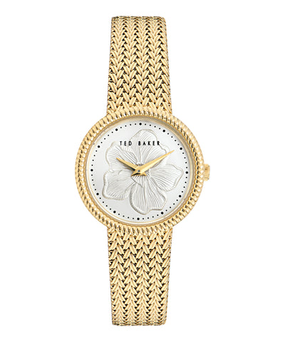 Ted Baker Gold Emily Flower Bracelet Watch