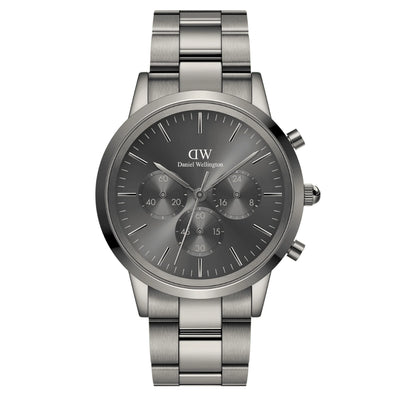 Daniel Wellington Iconic Chronograph Link Graphite