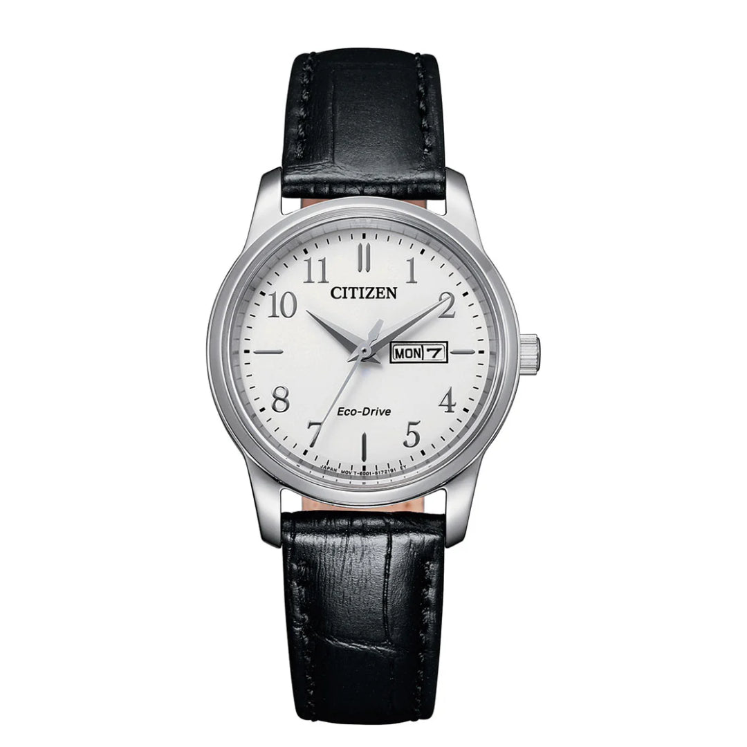 Citizen Eco-Drive Leather Strap Ladies Watch (30.8mm)
