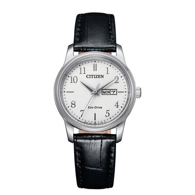 Citizen Eco-Drive Leather Strap Ladies Watch (30.8mm)