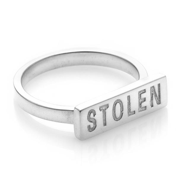 Stolen Girlfriends Club Stolen Bar Ring