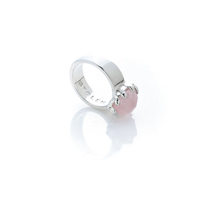 Stolen Girlfriends Club Rose Quartz Love Claw Ring