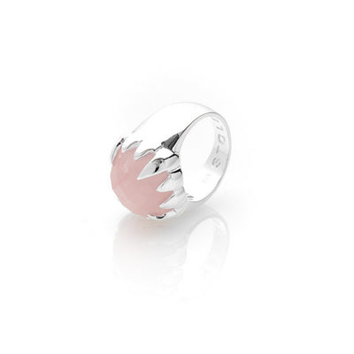 Stolen Girlfriends Club Rose Quartz Claw Ring