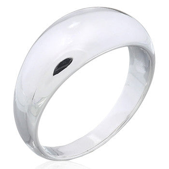 Celesti Silver 'Fresh' Domed Band