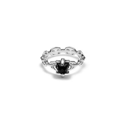 SGC Four Point Onyx Talon Ring