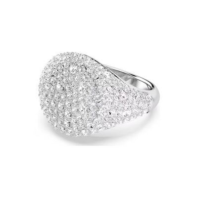 Swarovski Sublima Cocktail Ring | Rhodium Plated | Size 60