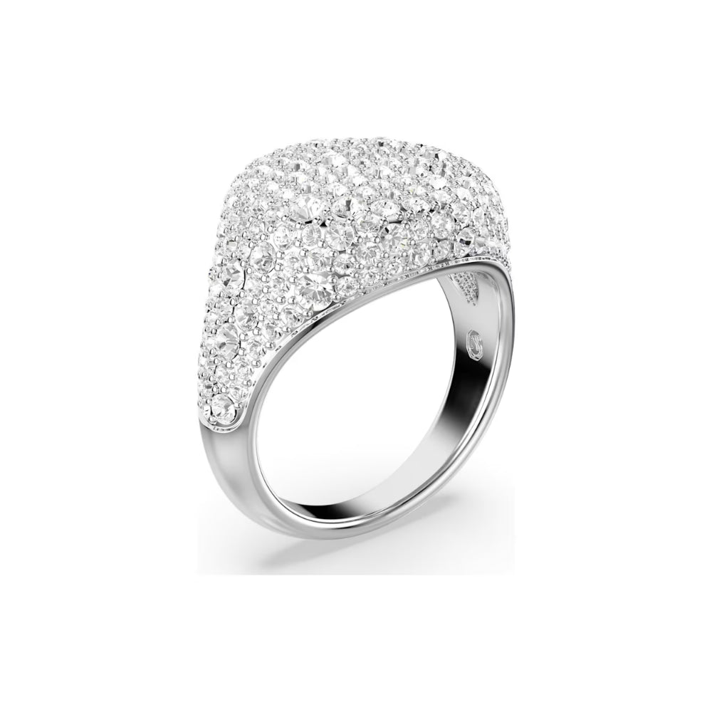 Swarovski Sublima Cocktail Ring | Rhodium Plated | Size 60