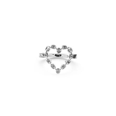 SGC Chain Heart Stg Ring (Q)