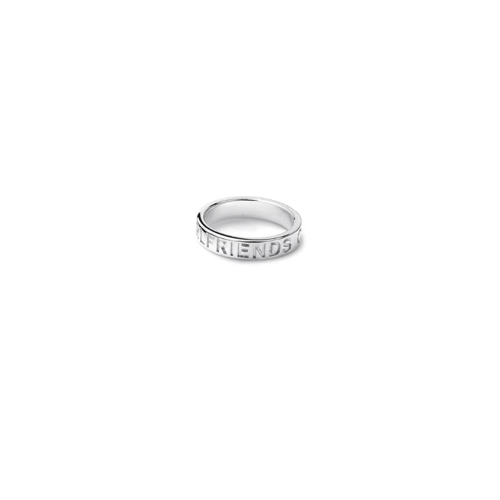 Stolen Girlfriends Club Clean Logo Silver Ring