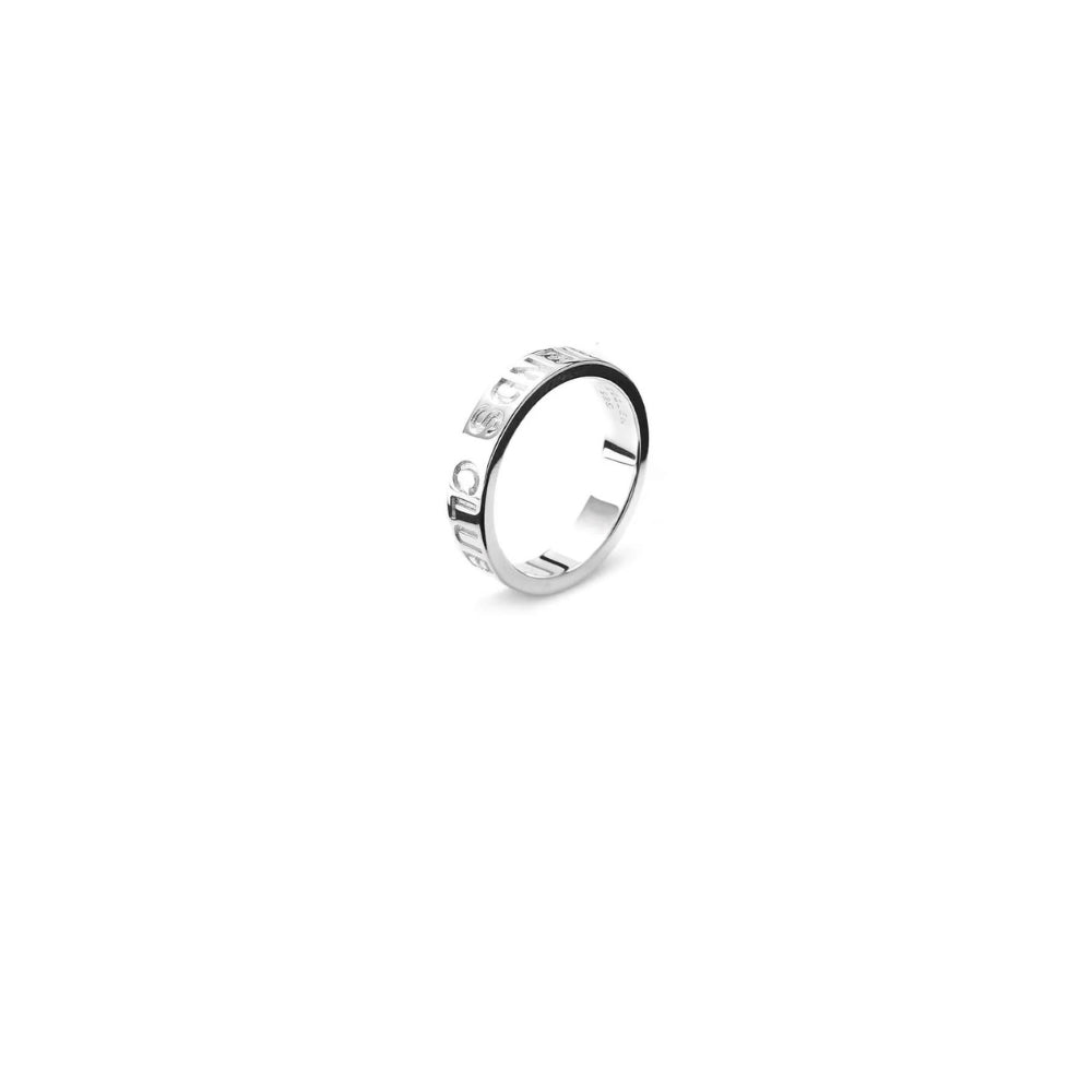 Stolen Girlfriends Club Clean Logo Silver Ring