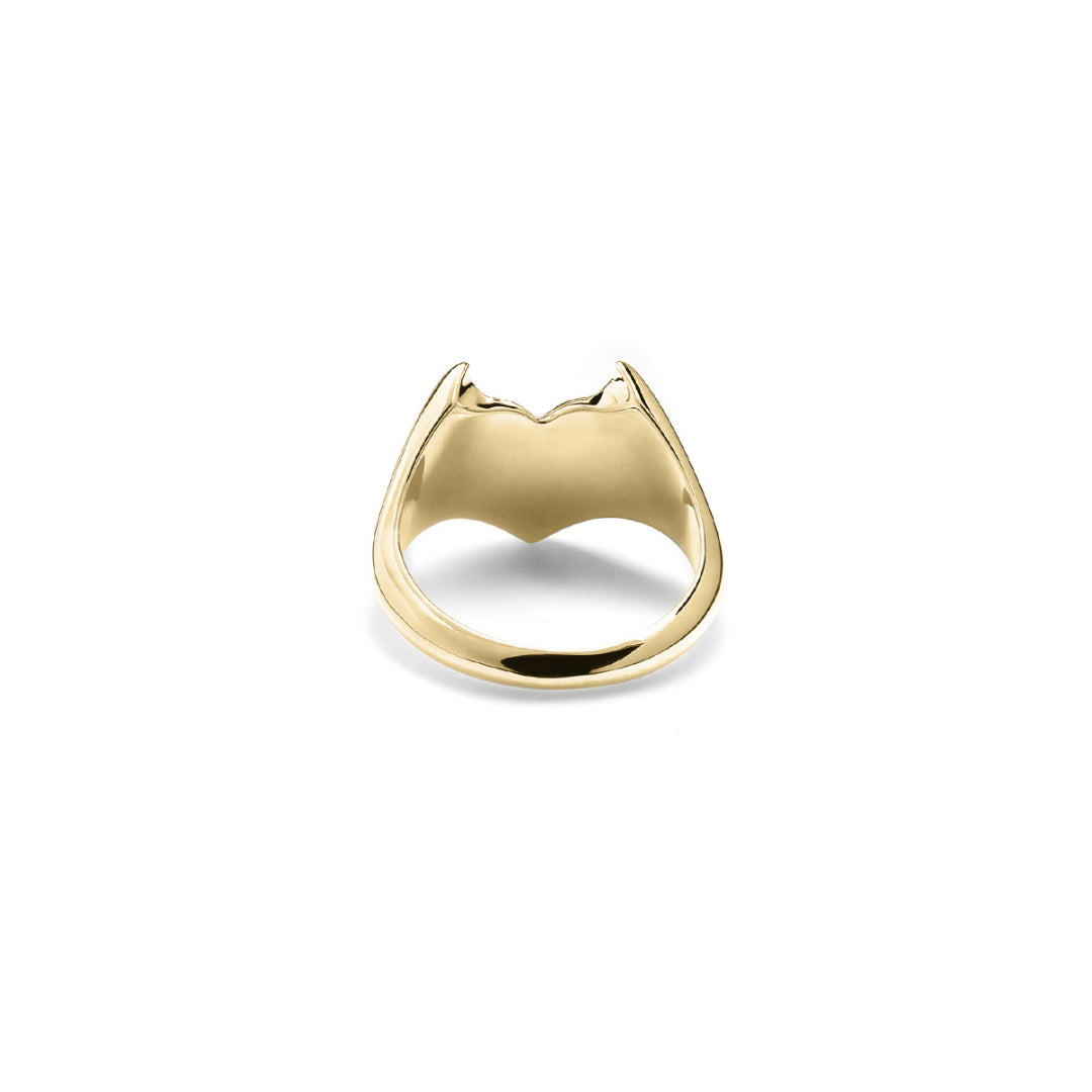 Stolen Girlfriend Club | Sinister Heart | Gold Plated | Ring | Size N