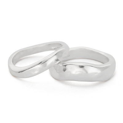 Kirstin Ash | Essence | Stacker Set | Silver | Ring | Size N