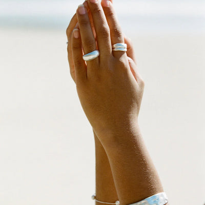 Kirstin Ash | Essence | Stacker Set | Silver | Ring | Size N