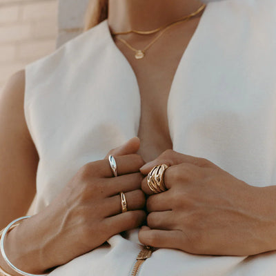 Kirstin Ash | Within Motion | Ring | Sterling Silver ring (N)