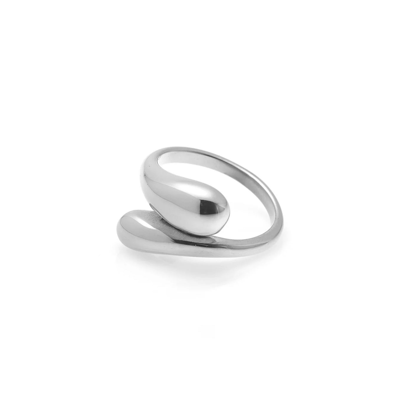 Silk and Steel | Aura | Wrap Ring | Size N