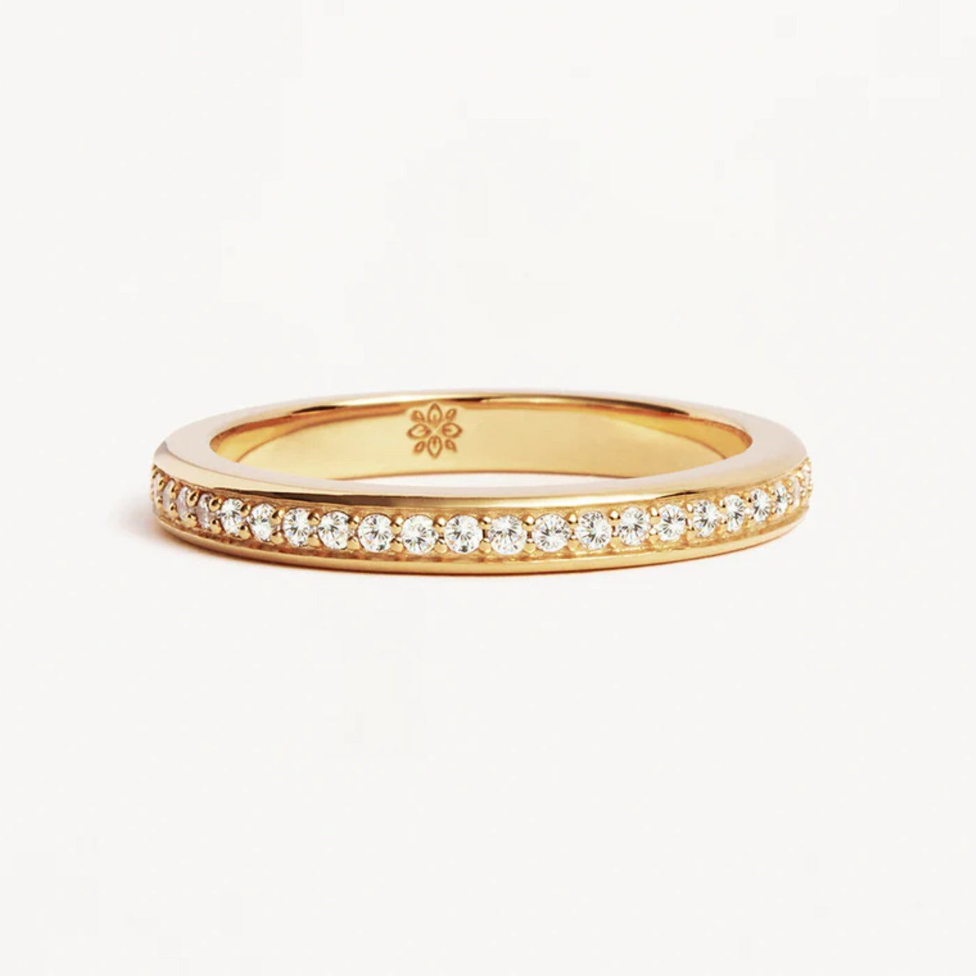 By Charlotte | With Love | 18k Gold Vermil | Ring | Size N