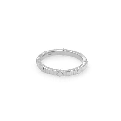 Silk & Steel | Unity Stacker | Ring | Stg