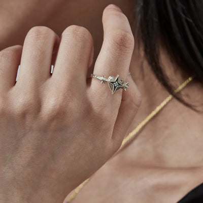 Stolen Girlfriends Club Celestial Heart Ring