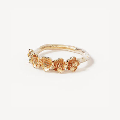 By Charlotte Bloom With Grace Ring | 18K Gold Vermeil