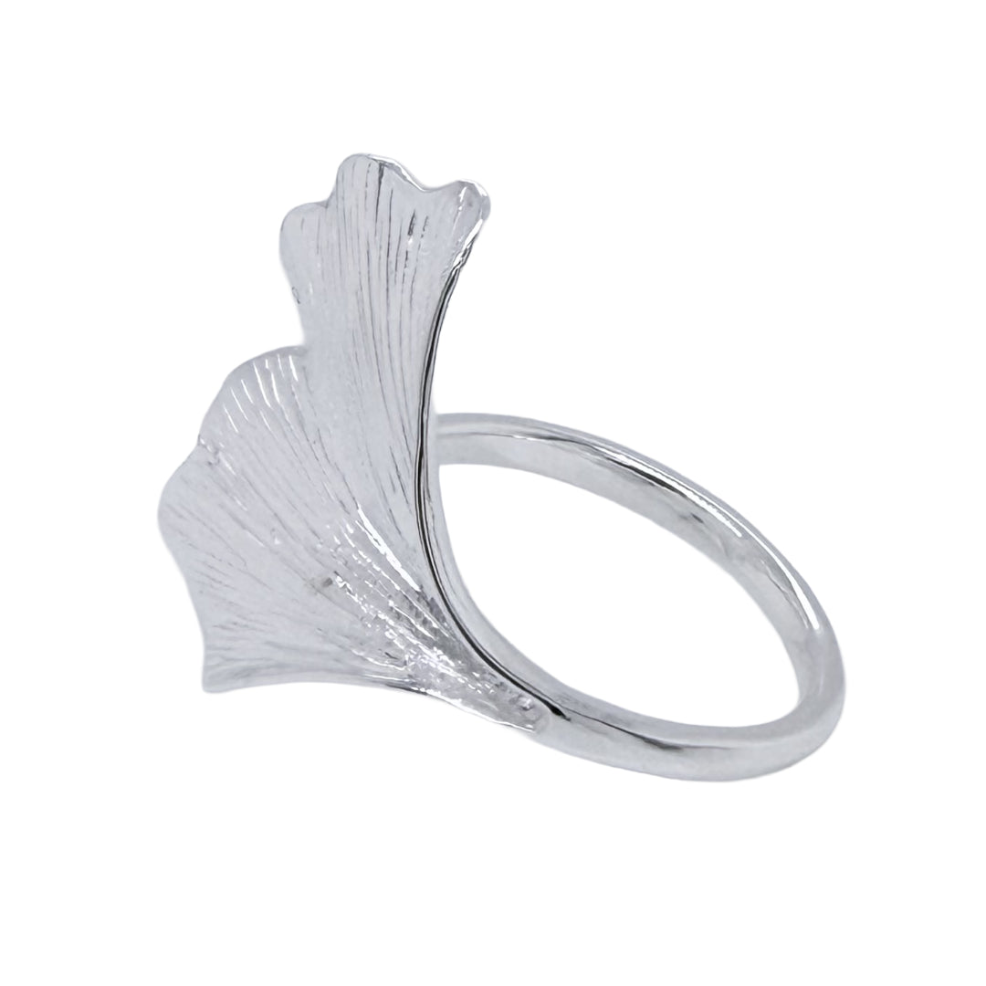 "Bloom" Silver Leaf Ring