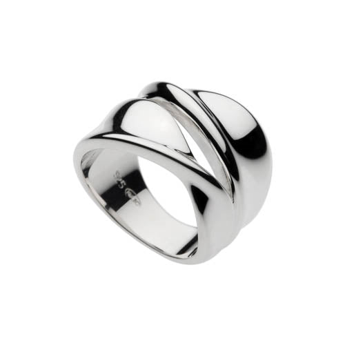 Najo Somersault Ring | Sterling Silver | Size R