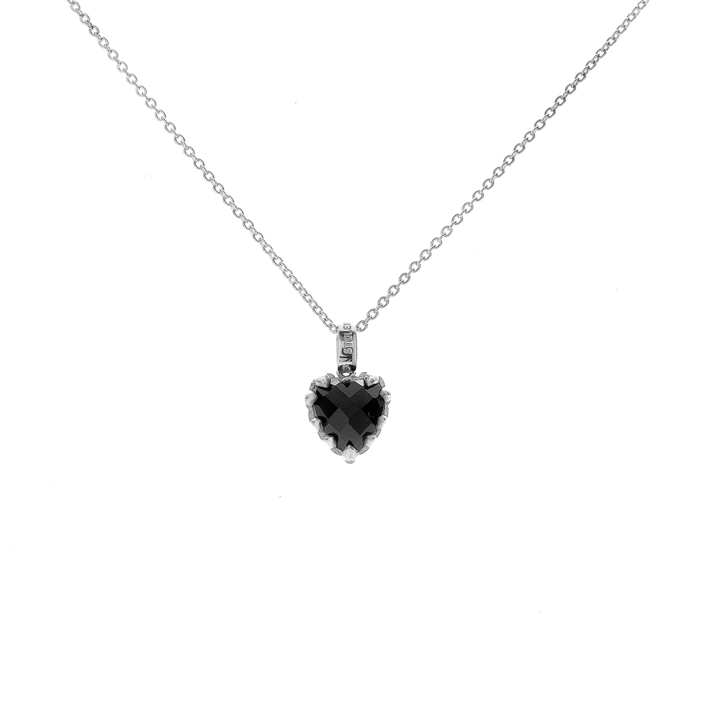 Stolen Girlfriends Club Love Claw Onyx Necklace | Silver