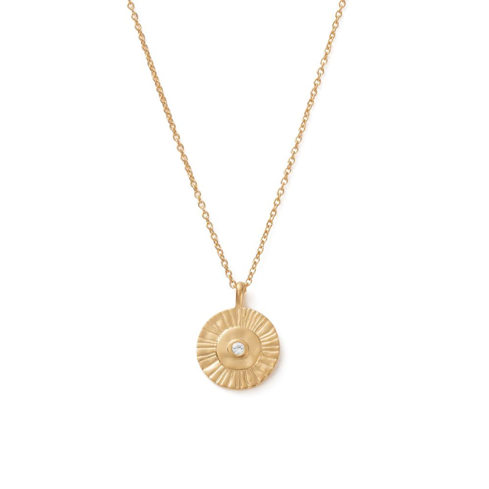 Kirstin Ash Afterglow Coin Nlace (18k Gold Vermeil)