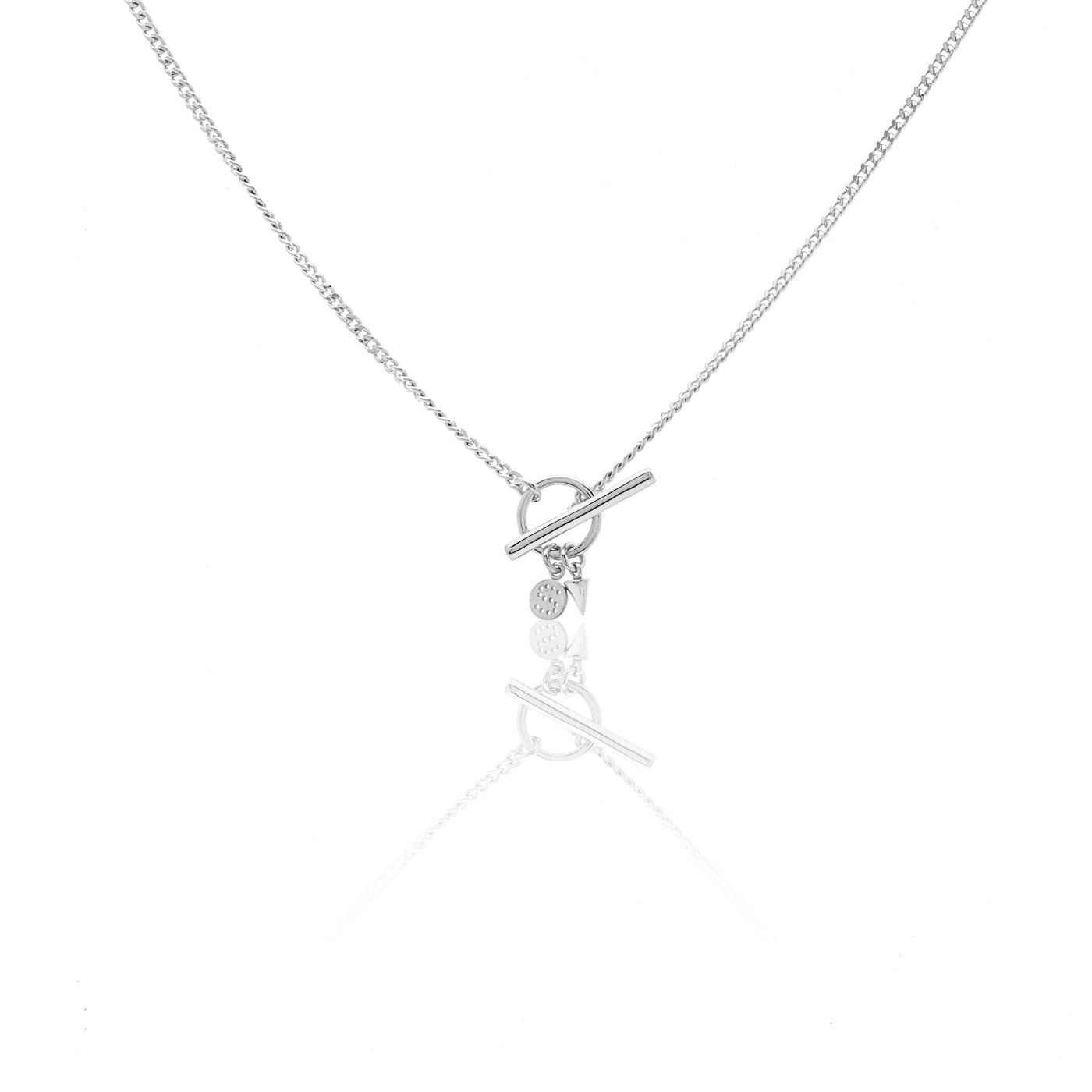 Silk & Steel Nautica Necklace | Silver