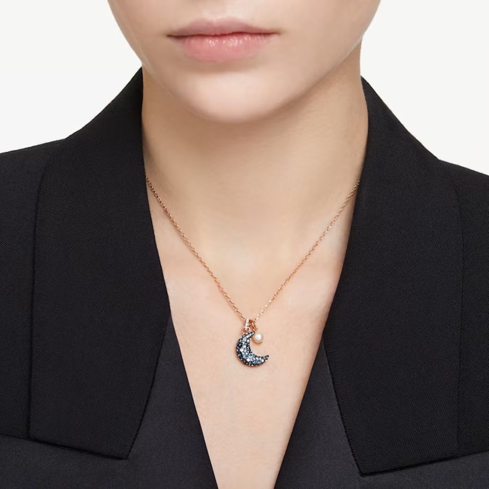 Swarovski Luna Moon Pendant