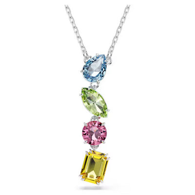 Swarovski Gema Mixed Cuts Multicoloured Pendant