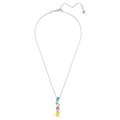 Swarovski Gema Mixed Cuts Multicoloured Pendant