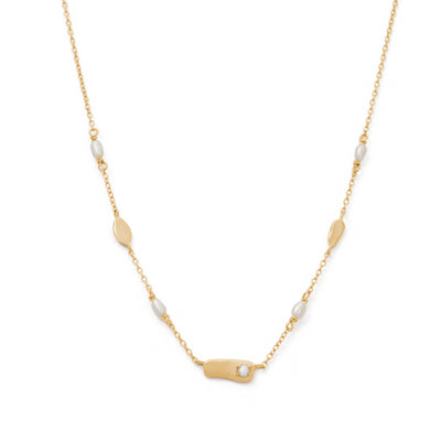 Kirstin Ash | Vacanza | 18K Gold Plated | Fresh Water Pearl | Necklace