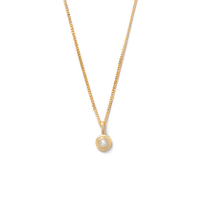 Kirstin Ash | Pearl | June | Birth Stone | Gold Plated | Necklace