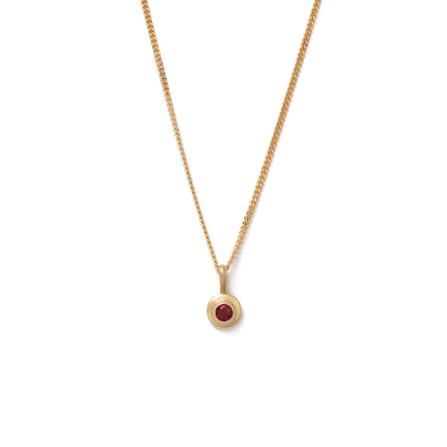 Kirstin Ash | Garnet | January | Birth Stone | Gold Plated | Necklace