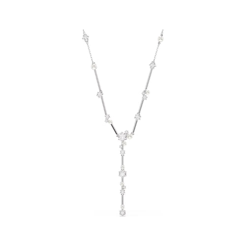 Swarovski | Constella | Crystal Pearl | Silver | Y | Necklace