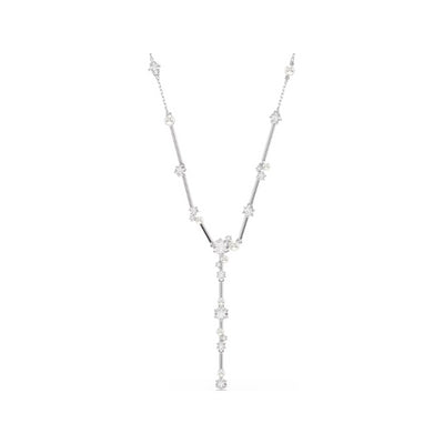 Swarovski | Constella | Crystal Pearl | Silver | Y | Necklace