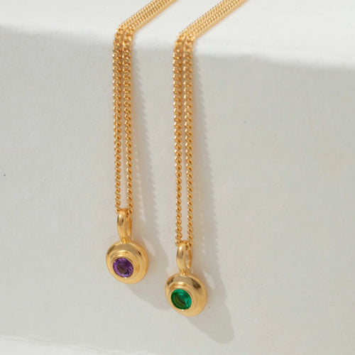 Kirstin Ash | November | Birthstone | Citrine | 18k Yellow Gold | Necklace