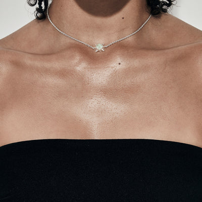 Stolen Girlfriend Club | Precious Punk | Green Amethyst | Necklace